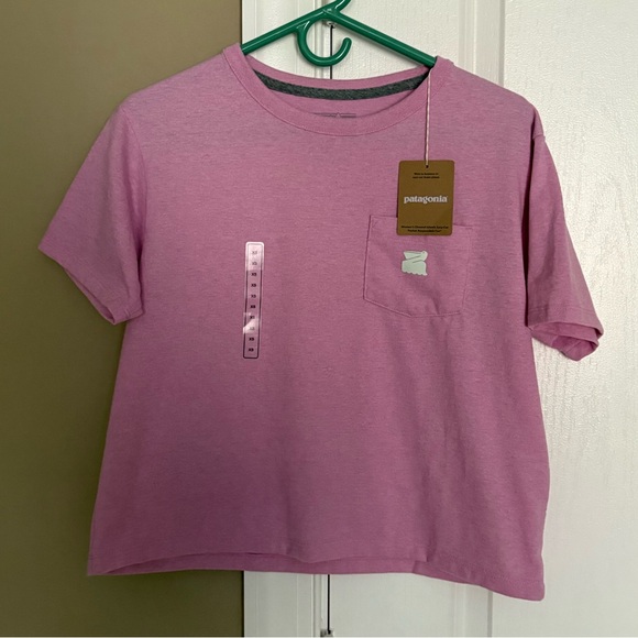 NWT Patagonia Women's Channel Islands Easy-Cut Pocket Responsibili-Tee. Size XL. - Picture 5 of 7